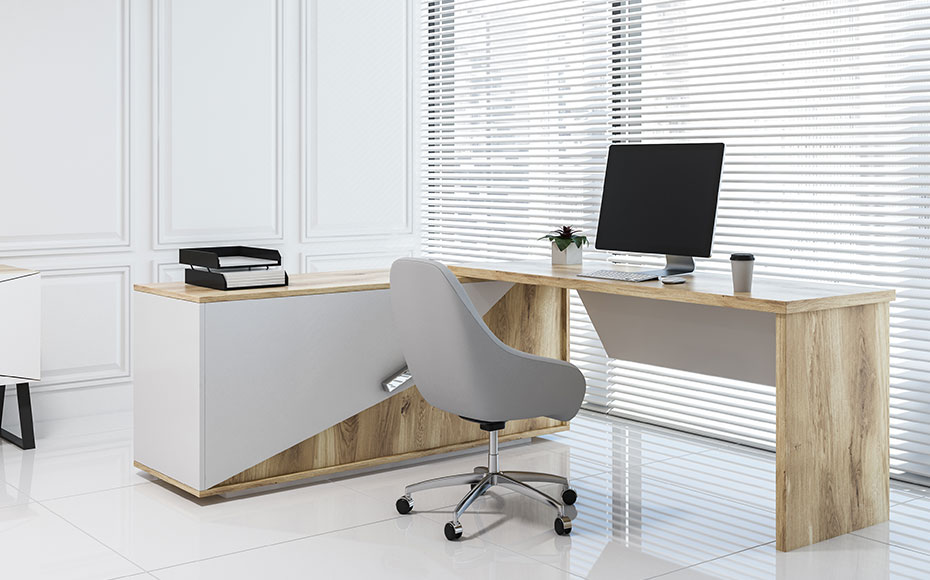HC-2492 Black Linen Fabric Office Chair