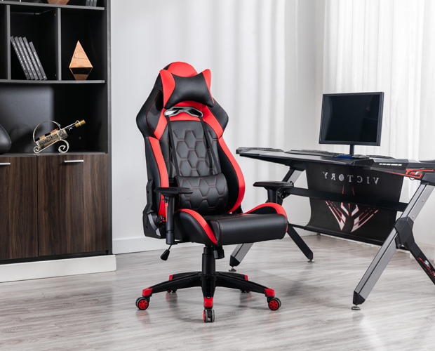 red gaming chair