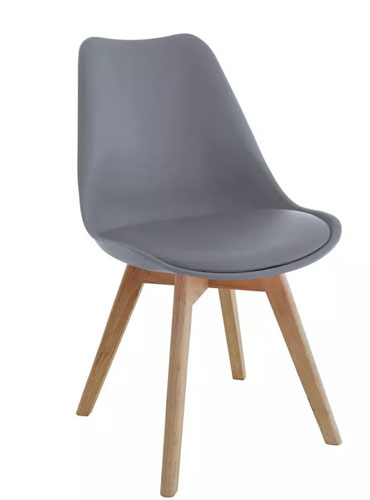 Black Plastic Dining Chairs