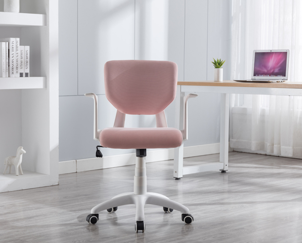 HC-903 Blue Small Elastic Fabric Office Chair