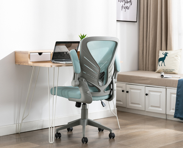 HC-909 Black Butterfly Backrest Lifting Office Chair
