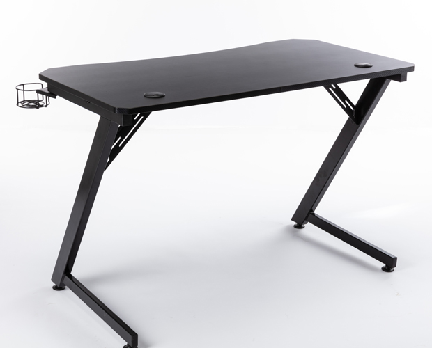 hc gt 012 black metal frame office desk 4