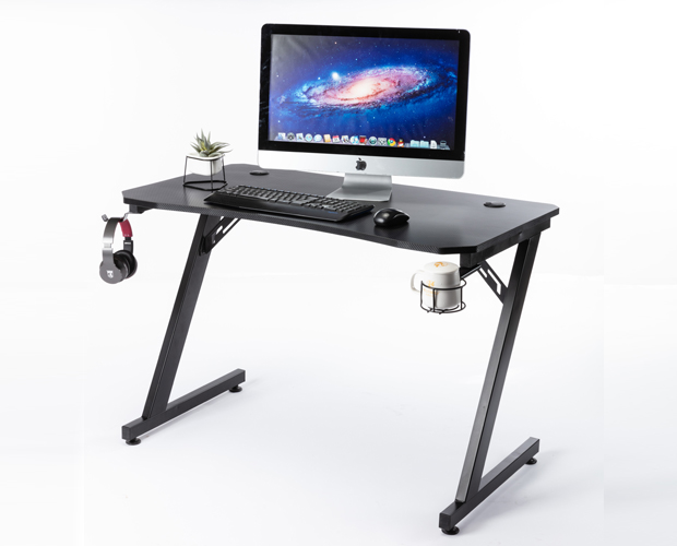 hc gt 013 black metal frame office desk 15