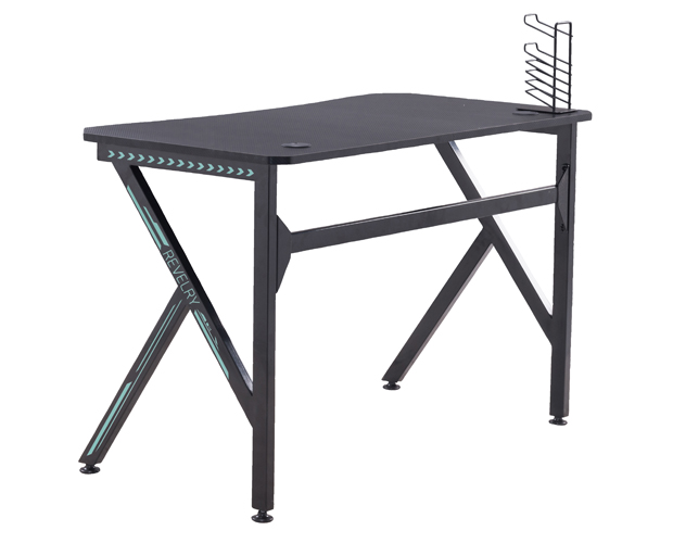 hc gt 001 black matel frame gaming table 2