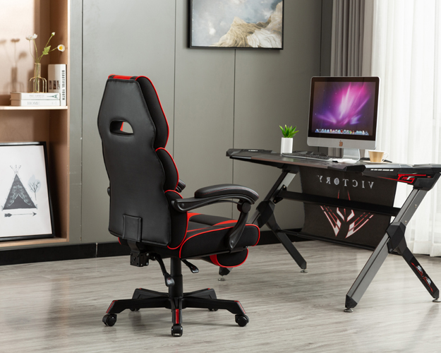 hc 2643 black and red leather gaming chair 8