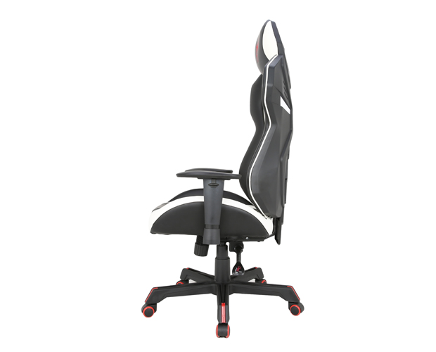 hc 4023 black and white leather gaming chair 6