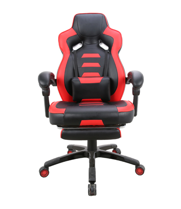 HC-4039 Black And Red Leather Gaming Chair